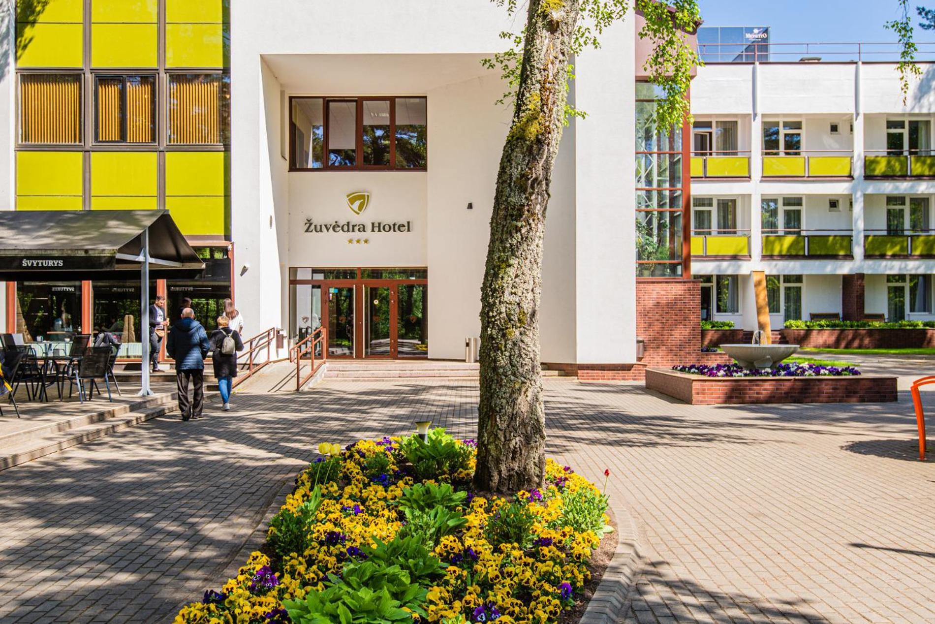Hotel Zuvedra Palanga Exterior foto